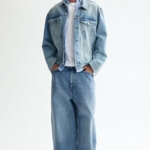Ultra Baggy Jeans-Light Blue