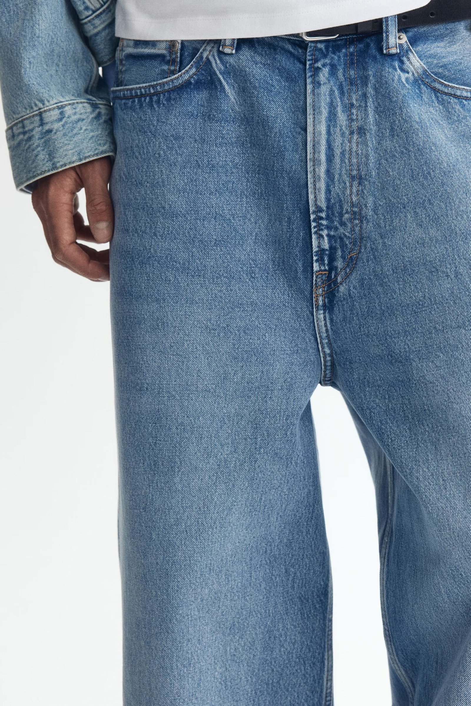 Ultra Baggy Jeans-Light Blue - Image 2